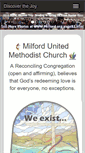 Mobile Screenshot of milfordumc.org